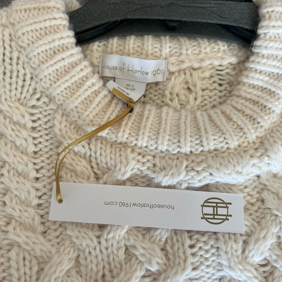 House of Harlow pearl sweater - Picture 4 of 5